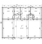 Casa de madera RIBERA 87,3 m2 - 44 mm