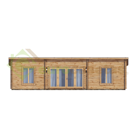 Casa de madera RIBERA 87,3 m2 - 44 mm