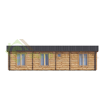 Casa de madera RIBERA 87,3 m2 - 44 mm