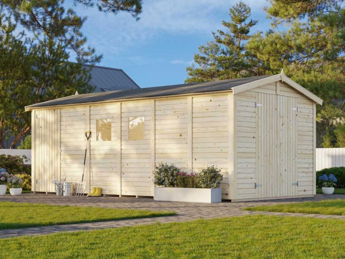 Trastero de madera / DAN 14,7 m2