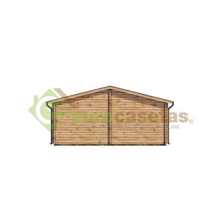 CASA DE MADERA  "ALMERIA B , 53 m2 " - 70 mm