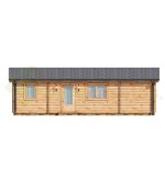 Casa de madera "RADO CTE 74  m2" - 44-140-44 mm