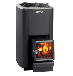 Harvia M3 SL, poêle à bois de 16,5 kW avec alimentation extérieure