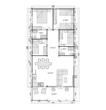 Casa de madera  "ESTORIL NORDIC , 136 m2 " - 70 mm