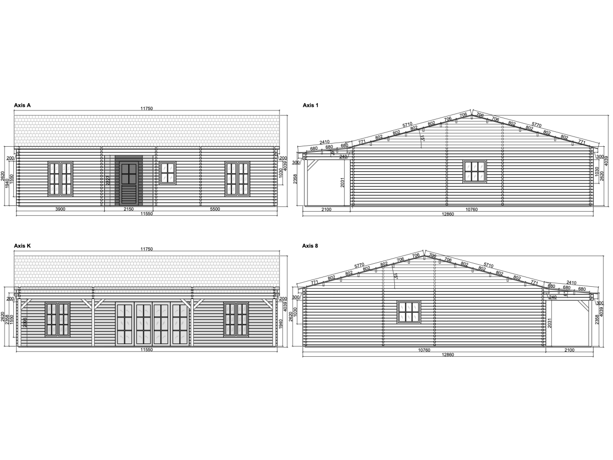 Casas Fusionhouse / Selena 136 m2