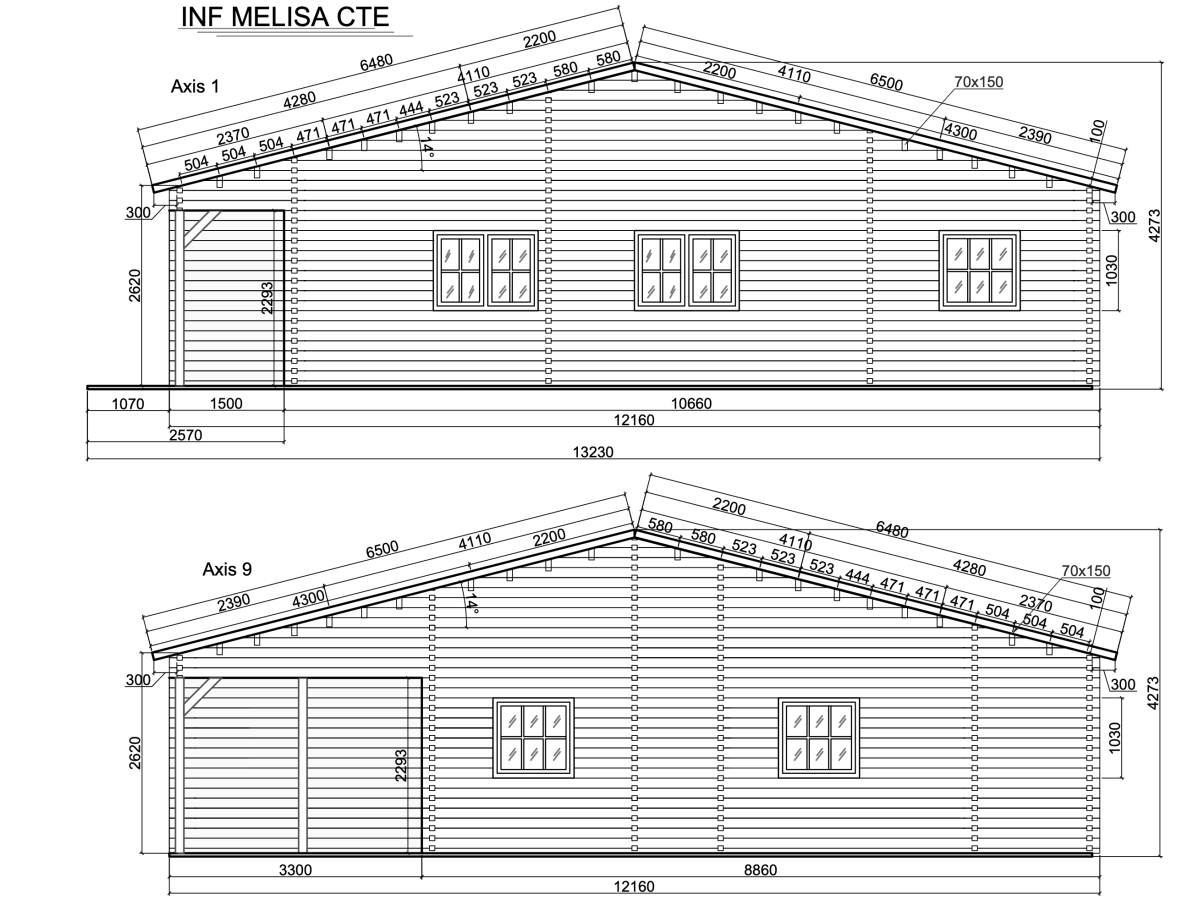 Casas Fusionhouse / Melissa 166 m2