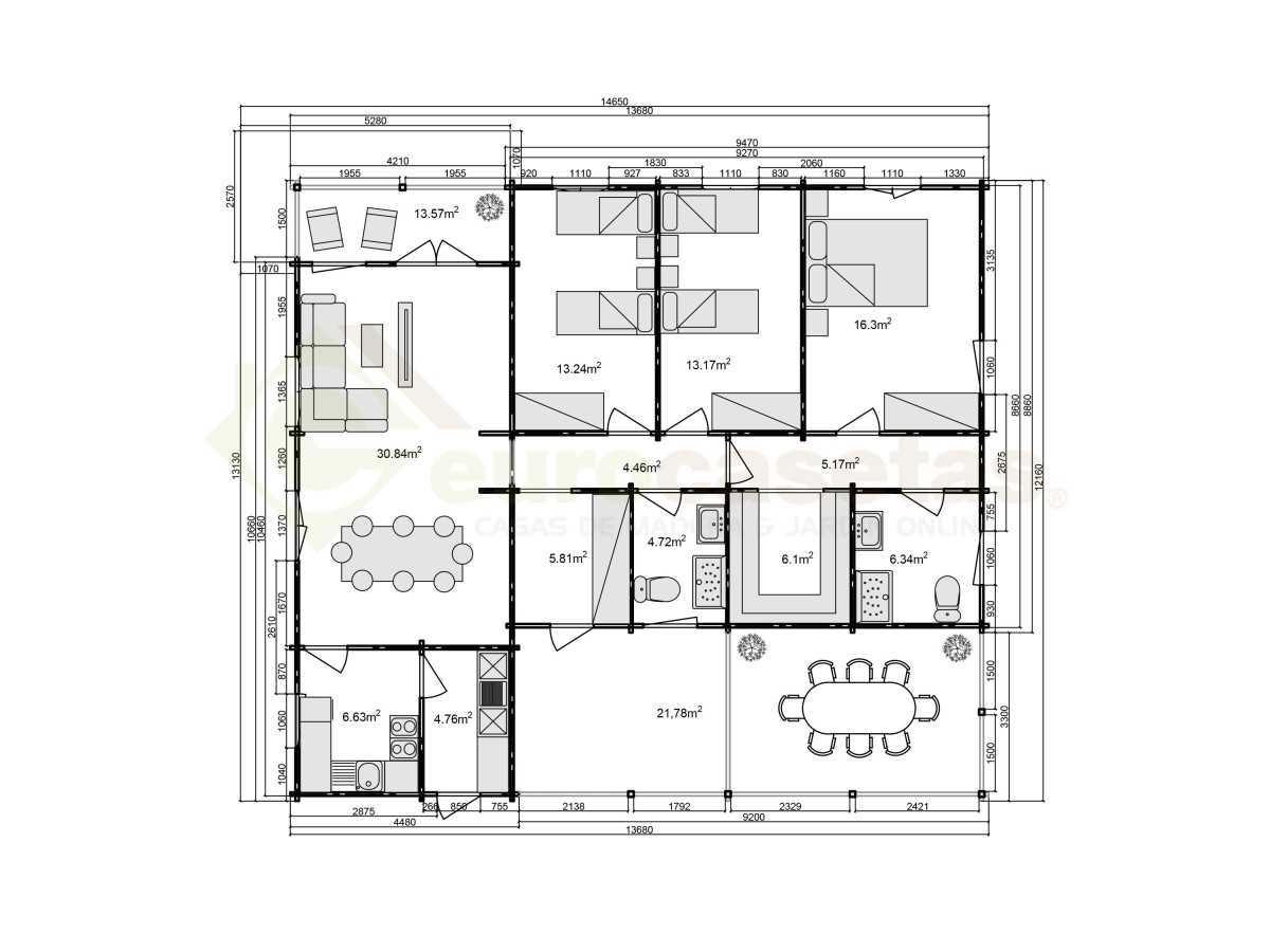 Casas Fusionhouse / MELISA 166 m2