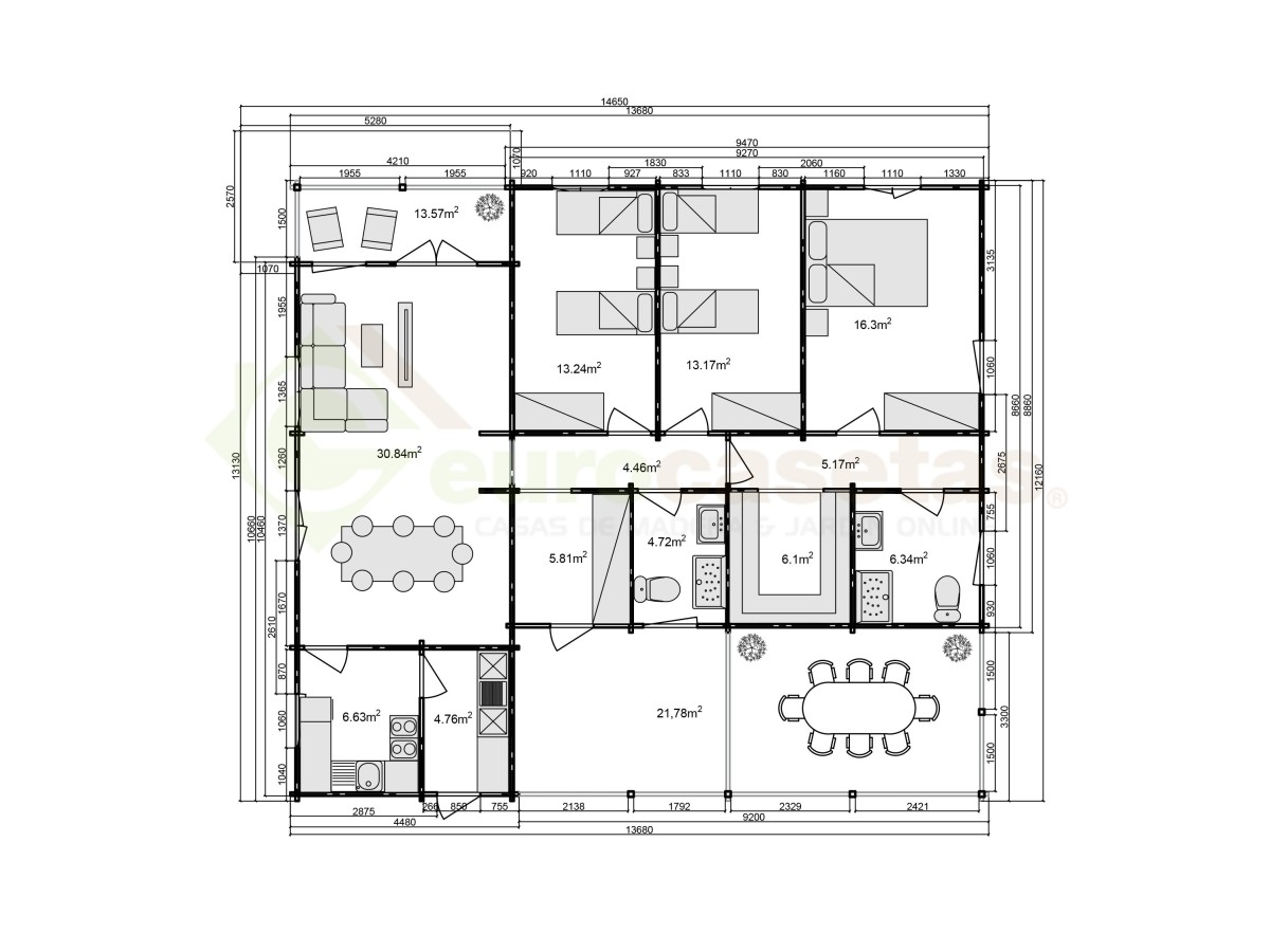 Casas Fusionhouse / Melissa 166 m2