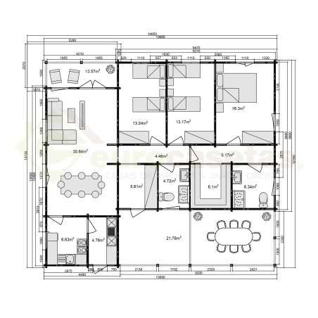 Casas Fusionhouse / Melissa 166 m2