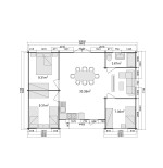Maisons en bois / Nerea - 70 mm