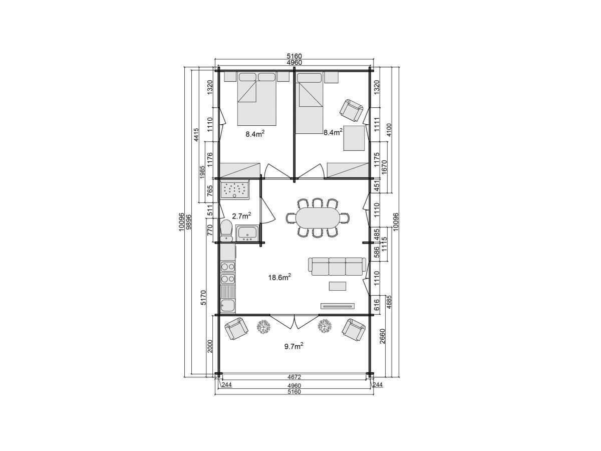 Casas Vinyhouse / Lugano - 210 mm