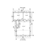 Wooden Homes / Dani 6x8, 48 m2 - 44mm