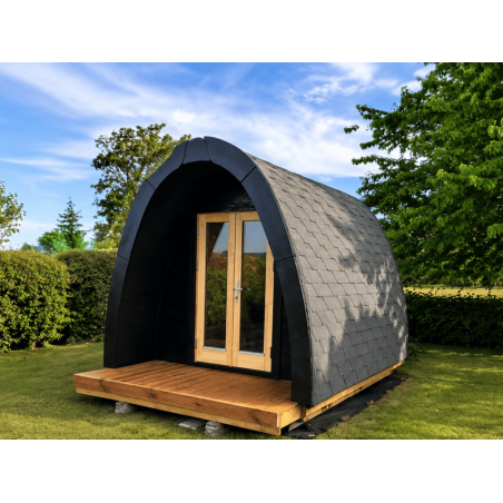 Camping Pod 3 Luxe, isolé et monté