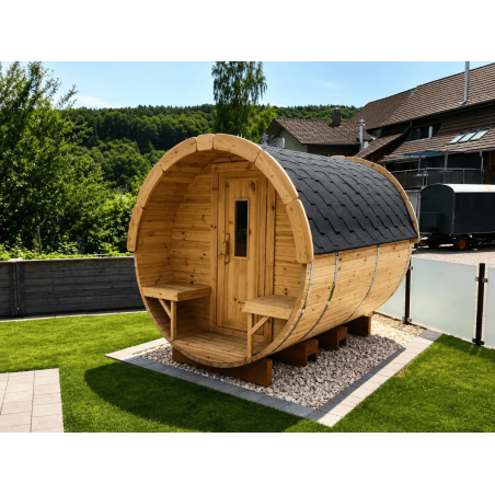 Sauna baril 2,4 m Ø 2.27 m