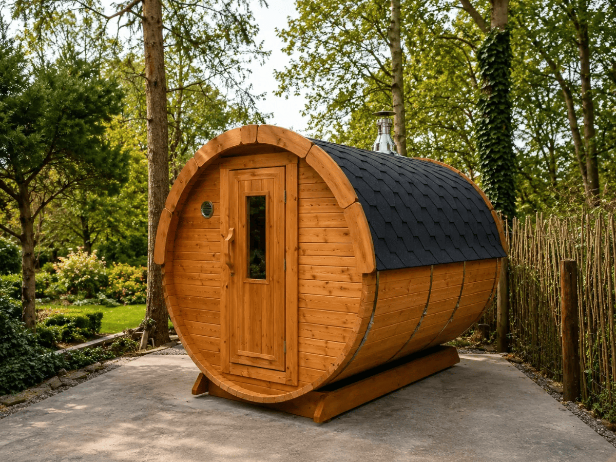 Sauna baril 3,5 m Ø 1,97 m