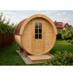 Sauna baril 4,8 m Ø 1,97 m