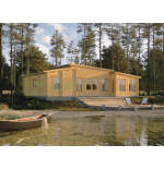 Casa de madera Norda 78 m², 44 mm