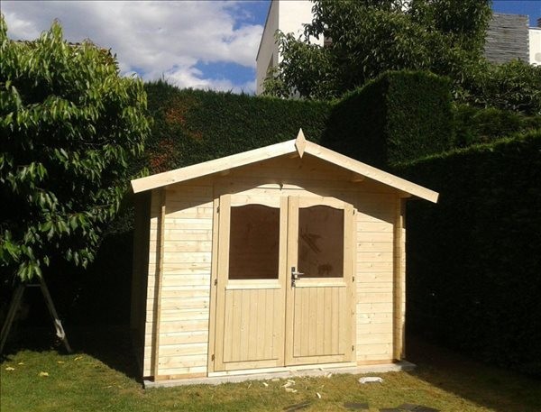 Montaje caseta de jardín Lotta 7.3 m², 28mm en Llagostera