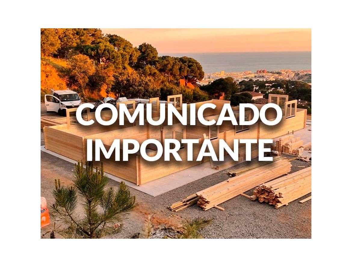 COMUNICADO IMPORTANTE: Actualización de precios por incremento de costes de materias primas COMUNICADO IMPORTANTE: Actualización de precios por incremento de costes de materias primas