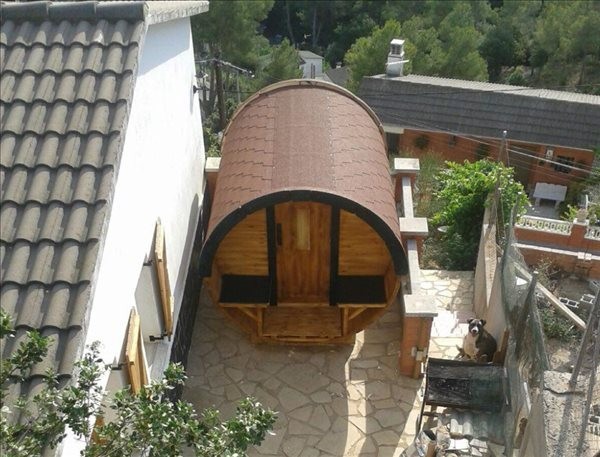 Camping Barril 3.0 Plus montado en Barcelona