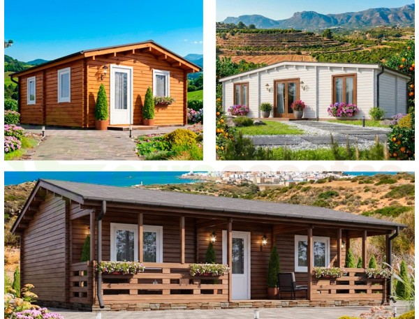Casas de madera en oferta: descubre los modelos MAGDA, PAMELA y JULIA