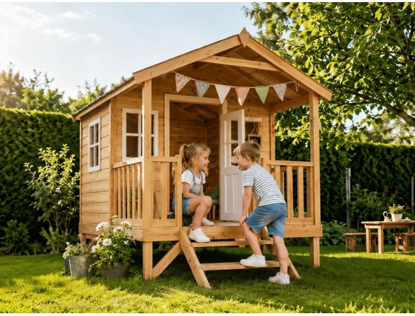 CASITA DE MADERA PARA NIÑOS: GUÍA PARA ELEGIR LA MEJOR OPCIÓN PARA TU JARDÍN