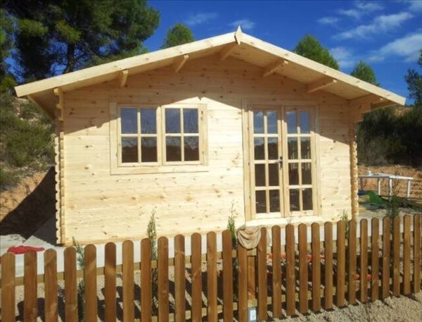 Montaje Caseta de Madera Carolina (5x5), 44mm