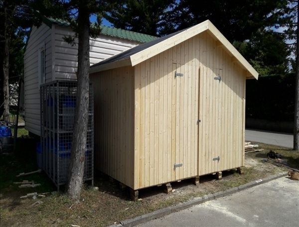 Montaje trastero de madera Nils 8.2m² en Cantabria
