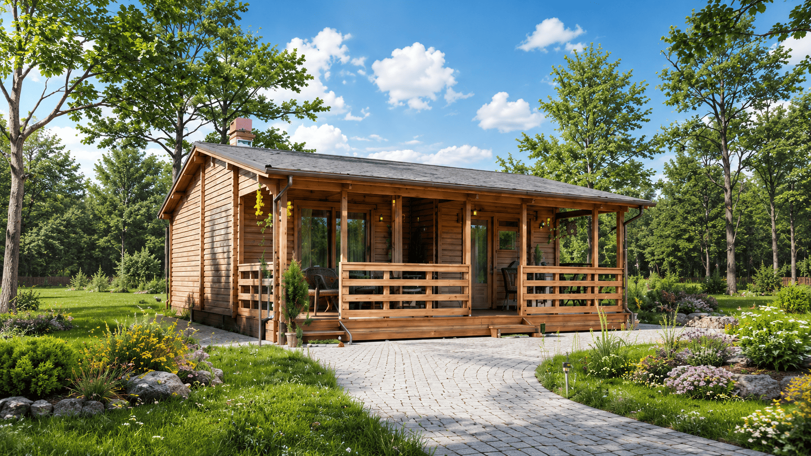Casa de madera de calidad EuroCasetas - ofertas del mes